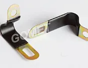 Скоба крепления пластиковой трубки в ПВХ 10/12 GOMET