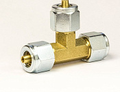 Тройник для PVC трубки 8x8x8 mm в сборе