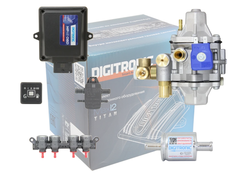 Комплект AT- 12 метан MP48 OBD 4 цил. (Тип AEB)