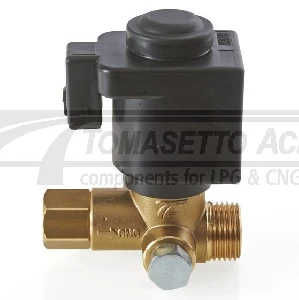 Газовый клапан высокого давления TOMASETTO 24V д. 8 мм