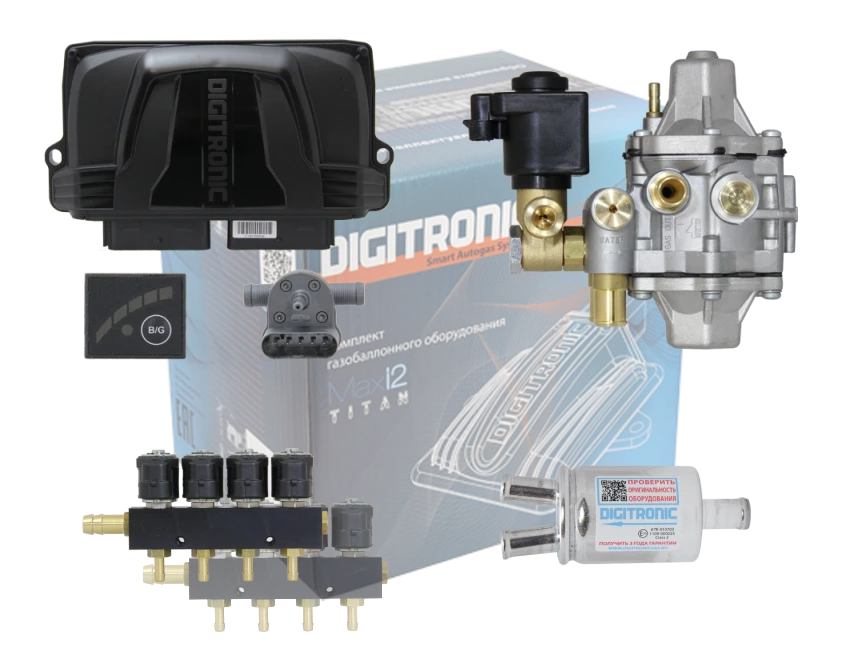 Комплект AT-12 HP метан iQ 3D 8 цил. (Тип 30)