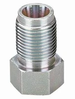 Гайка для стальной трубки д. 6  M12x1 25 mm Tomasetto