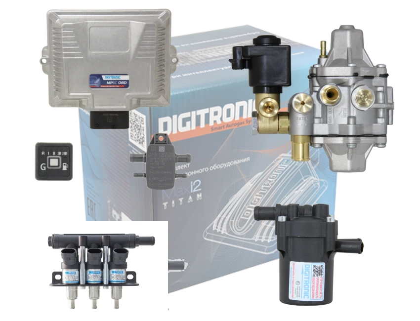 Комплект AT- 12 HP метан MP6C 6 цил. (DYMCO)