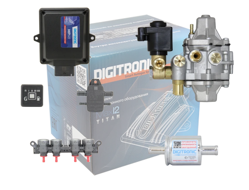 Комплект AT- 12 HP метан MP48  4 цил. (Тип AEB)