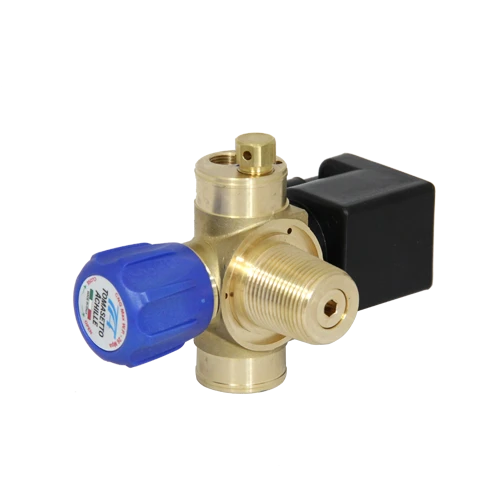 Вентиль TOMASETTO баллонный VM05 1D с электроклапаном AMP Superseal