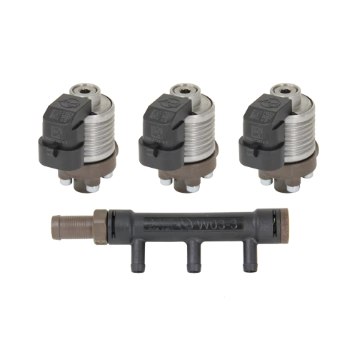 Рейка инжекторная AC W03 3 цил. (с гребенкой)