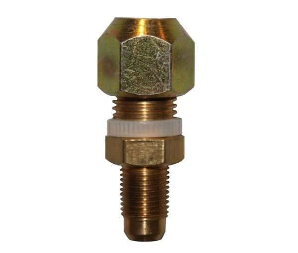 Штуцер прямой D6 внешний/D8 внешний с гайкой 1 шт.