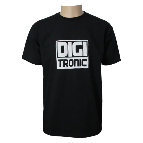 Футболка черная DIGITRONIC XXXL