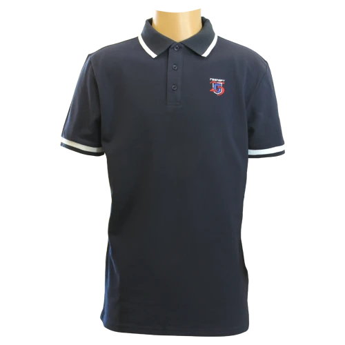 Поло синее 25 лет XL