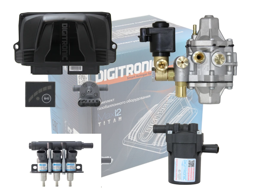 Комплект AT-12 HP метан iQ 3D 6 цил. (DYMCO)