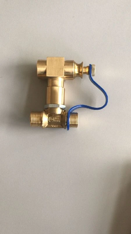 Вентиль TOMASETTO заправочный тройник v.20 М12 д. 6 мм