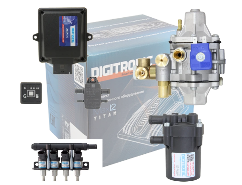 Комплект AT- 12 метан MP48  4 цил. (DYMCO)